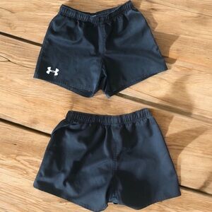 👛 2/$20 UNDER ARMOUR Black Grip Elastic Waist Interior Drawstring, Small